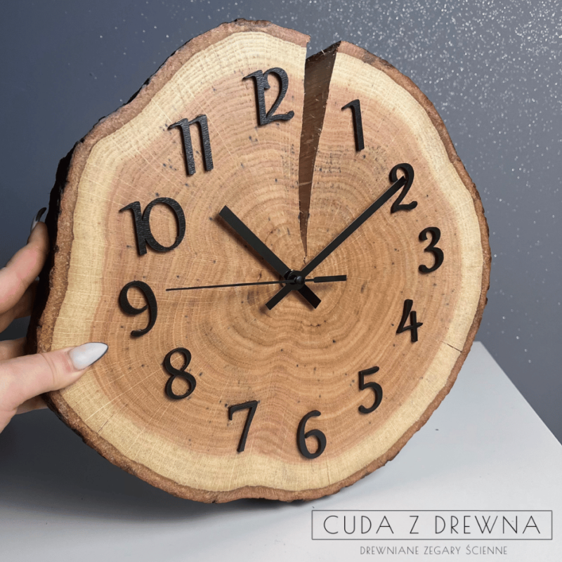 debowy-zegar-z-drewna