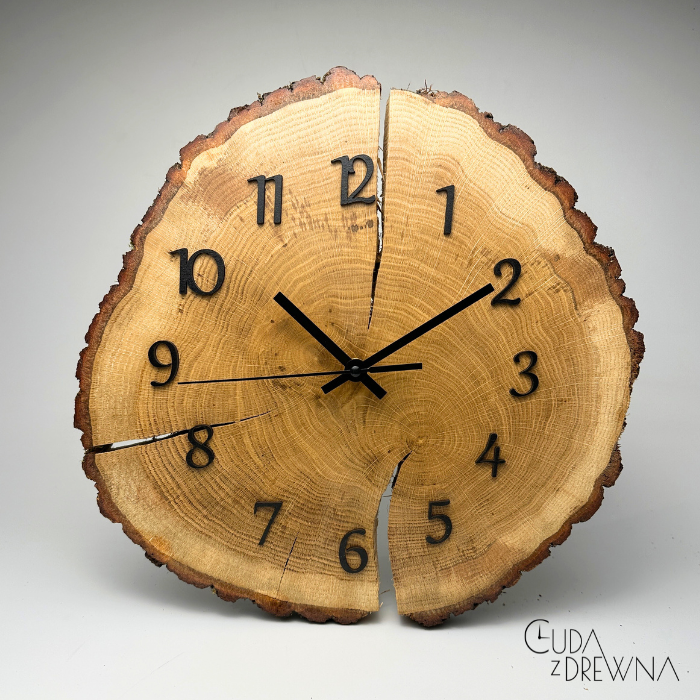 drewniany-zegar-debowy