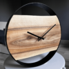 3 zegar z drewna 35 cm