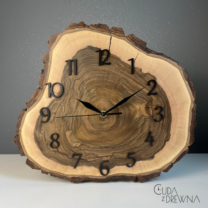 drewniany-zegar-orzech-wloski-wenge
