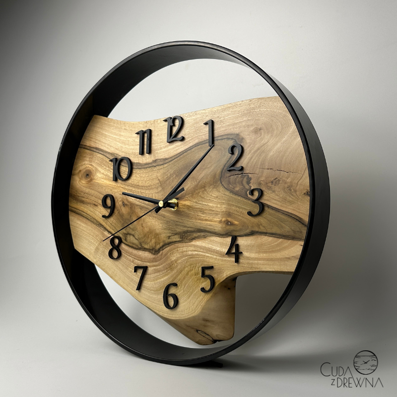 zegar-loftowy-do-salonu-drewniany