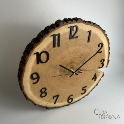drewniany-dębowy-zegar-ścienny-naturalny-dąb-sonoma